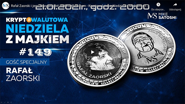 Rafał Zaorski i jego nowy projekt! BigShortBets.com - Kryptowalutowa Niedziela z Majkiem #149​